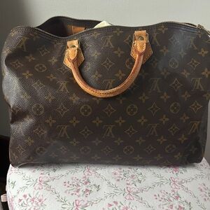 Louis Vuitton Classic Brown Monogram Travel Bag